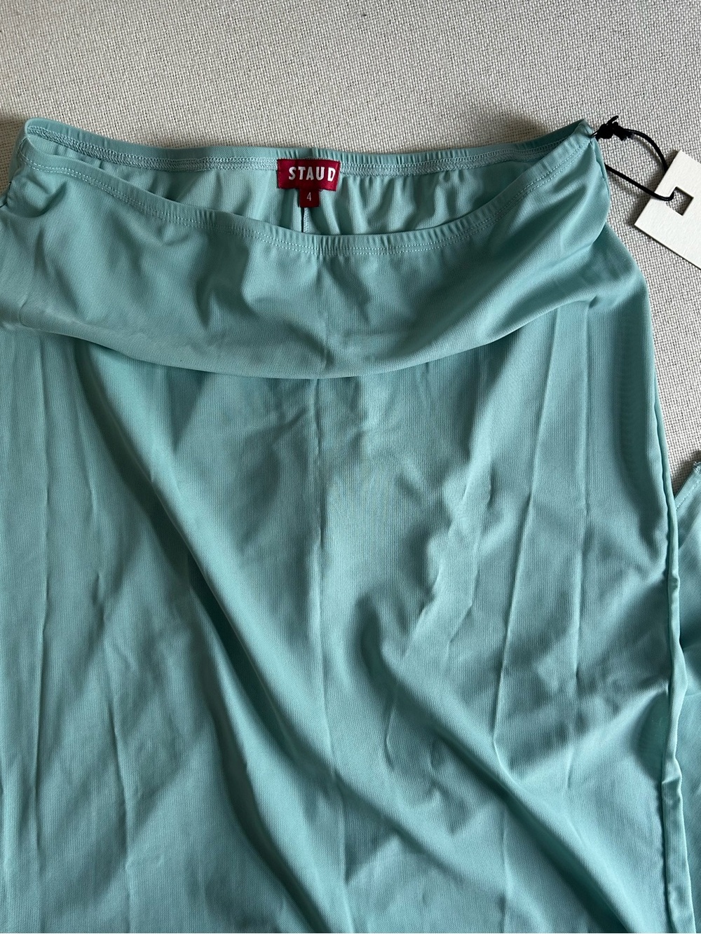 STAUD • seafood mesh skirt - size 4